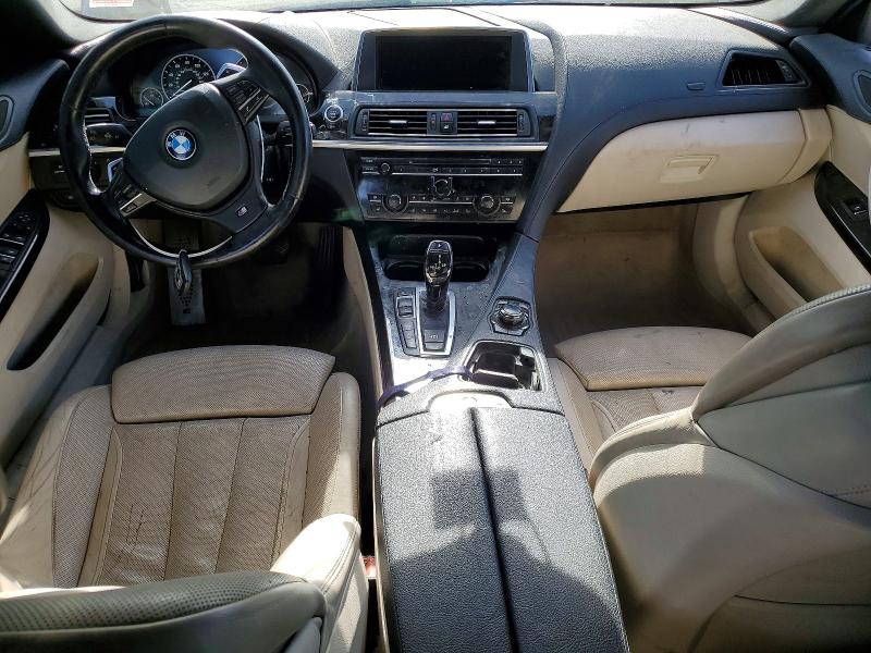 2013 BMW 6er VIN WBA6B4C59DD098900 COPART salvage auction — SIDE, Co - Dis/Dlr/Exp Only Clean Title, sold $675 on 2026-08-18 (photo 8)