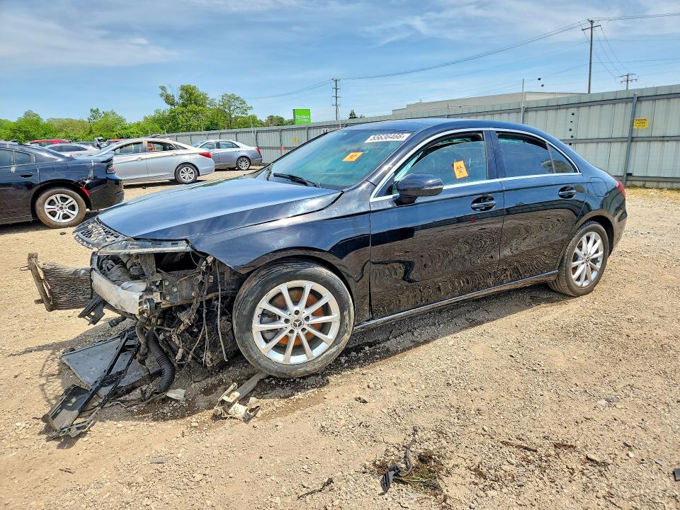 2020 Mercedes-benz A-klasse VIN WDD3G4EB4LW036484 COPART salvage auction — FRONT END, Il - Salvage Certificate, sold $275 on 2026-07-29 (photo 1)