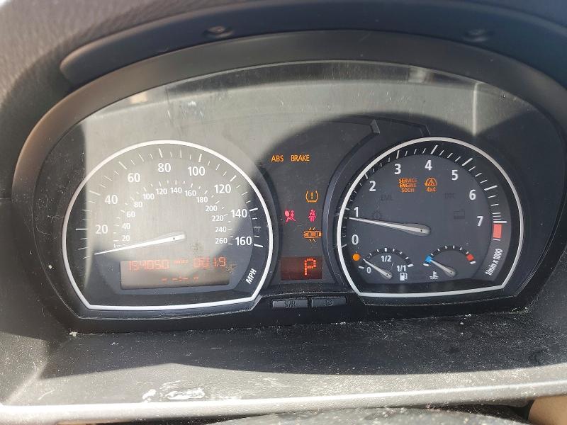 2009 BMW X3 VIN WBXPC93489WJ28220 COPART salvage auction — UNDERCARRIAGE, MI - CERTIFICATE OF TITLE, sold $625 on 2026-07-17 (photo 9)