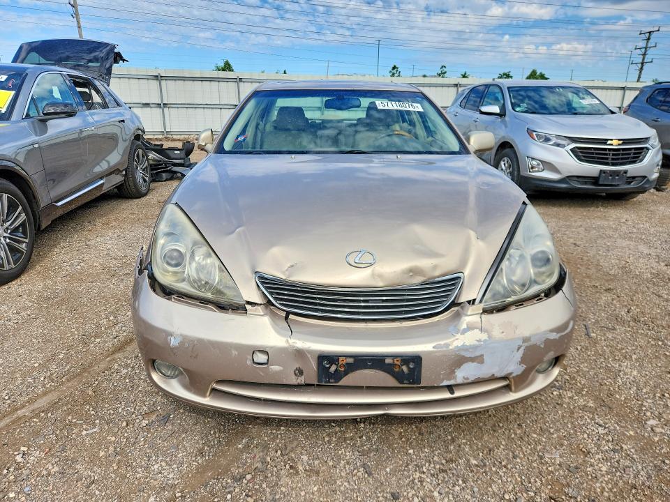 2006 Lexus ES VIN JTHBA30G665157241 COPART salvage auction — FRONT END, Il - Salvage Certificate, sold $700 on 2026-07-14 (photo 5)