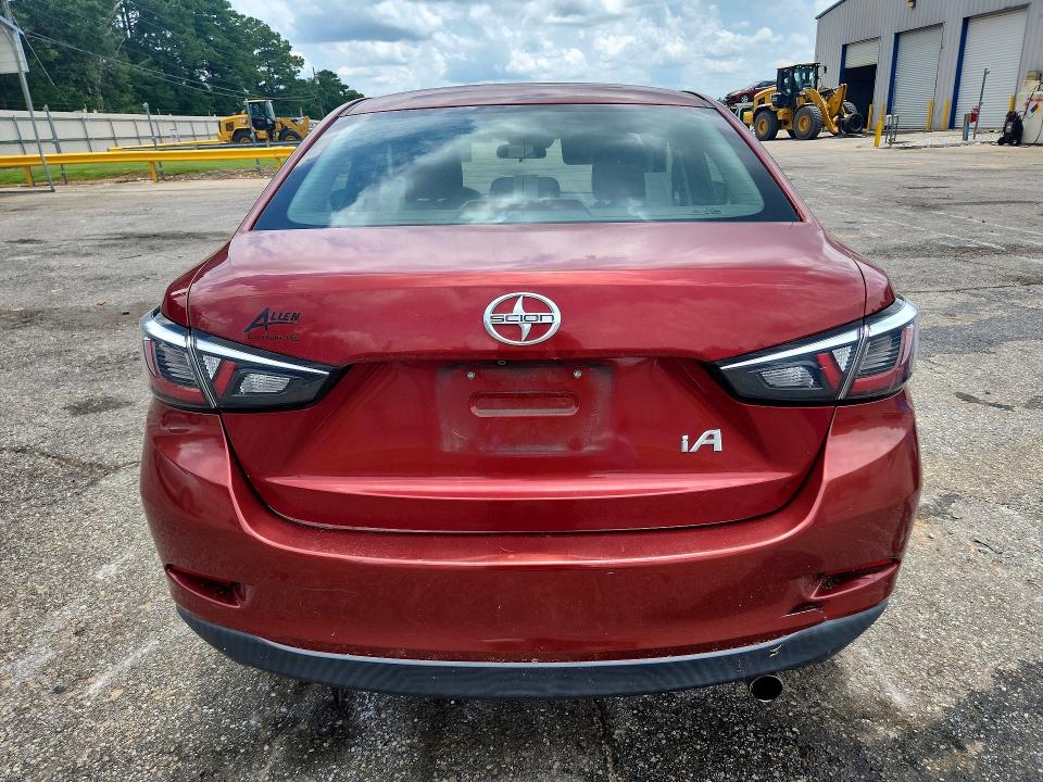 2016 Scion Ia VIN 3MYDLBZV8GY133366 COPART salvage auction — WATER/FLOOD, Al - Cert Of Title-Flood Salvage, sold $350 on 2026-07-27 (photo 6)