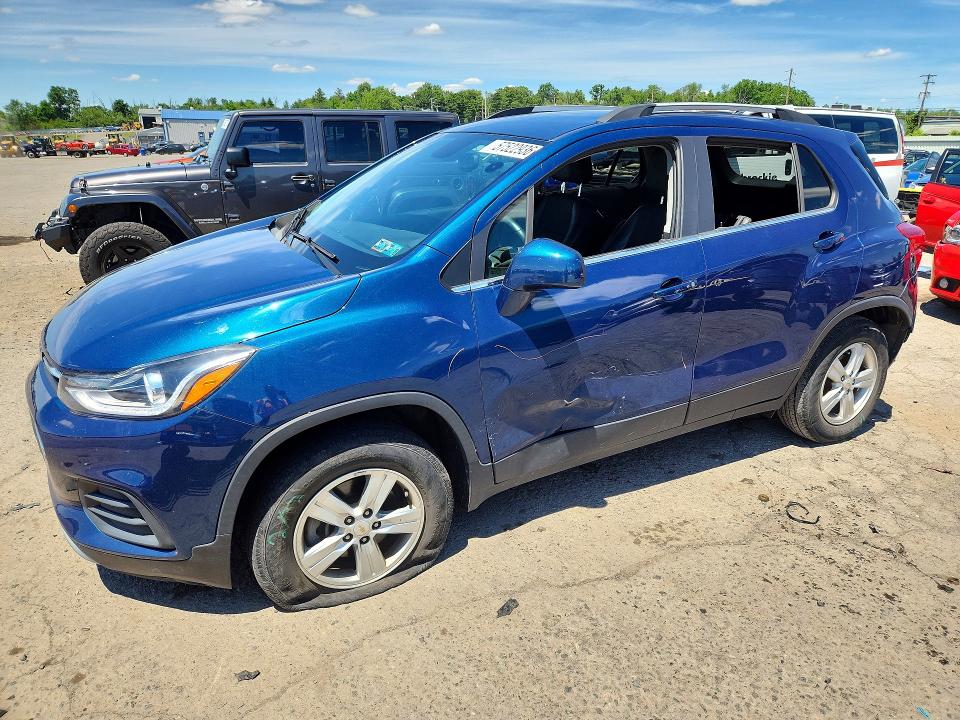 2020 Chevrolet Trax VIN KL7CJPSB2LB331850 COPART salvage auction — REAR END, Pa - Certificate Of Salvage, sold $600 on 2026-07-31 (photo 1)