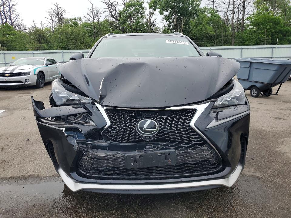 2017 Lexus Nx VIN JTJBARBZXH2128216 COPART salvage auction — FRONT END, Ny - Mv-907A Salvage Certificate, sold $5,700 on 2026-07-06 (photo 5)