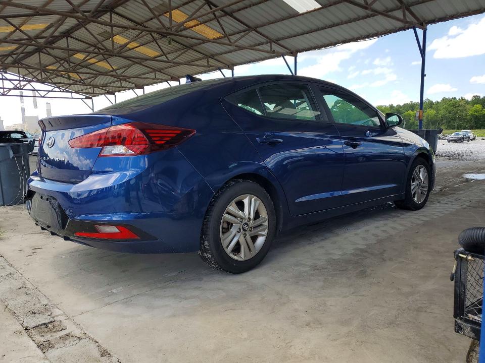 2019 Hyundai Elantra VIN 5NPD84LF0KH455602 COPART salvage auction — SIDE, GA - CERTIFICATE OF TITLE, sold $2,750 on 2026-07-02 (photo 3)