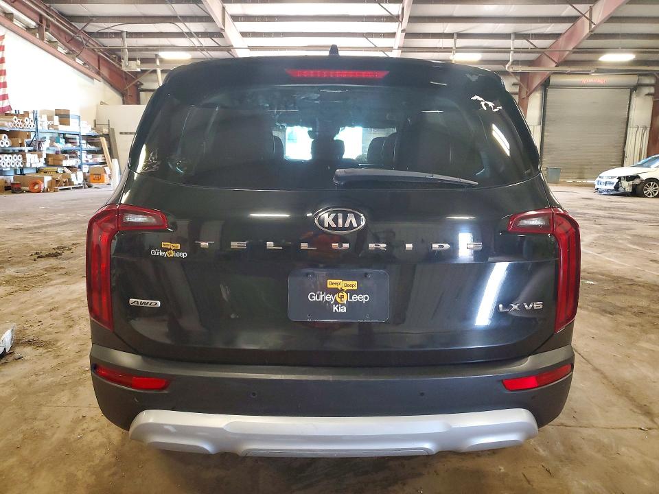 2021 Kia Telluride VIN 5XYP2DHC3MG167709 COPART salvage auction — FRONT END, Mi - Scrap Certificate Of Title, sold $3,300 on 2026-07-10 (photo 6)