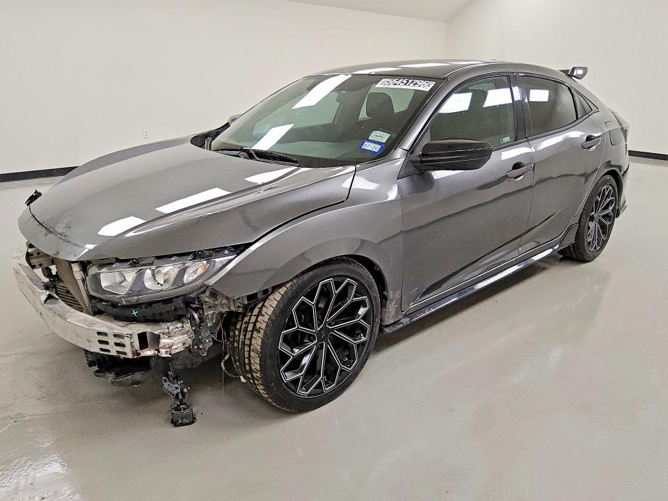2019 Honda Civic VIN SHHFK7H42KU215581 COPART salvage auction — FRONT END, Tx - Cert Of Title-Rebuilt Salvage, sold $3,950 on 2026-07-07 (photo 1)