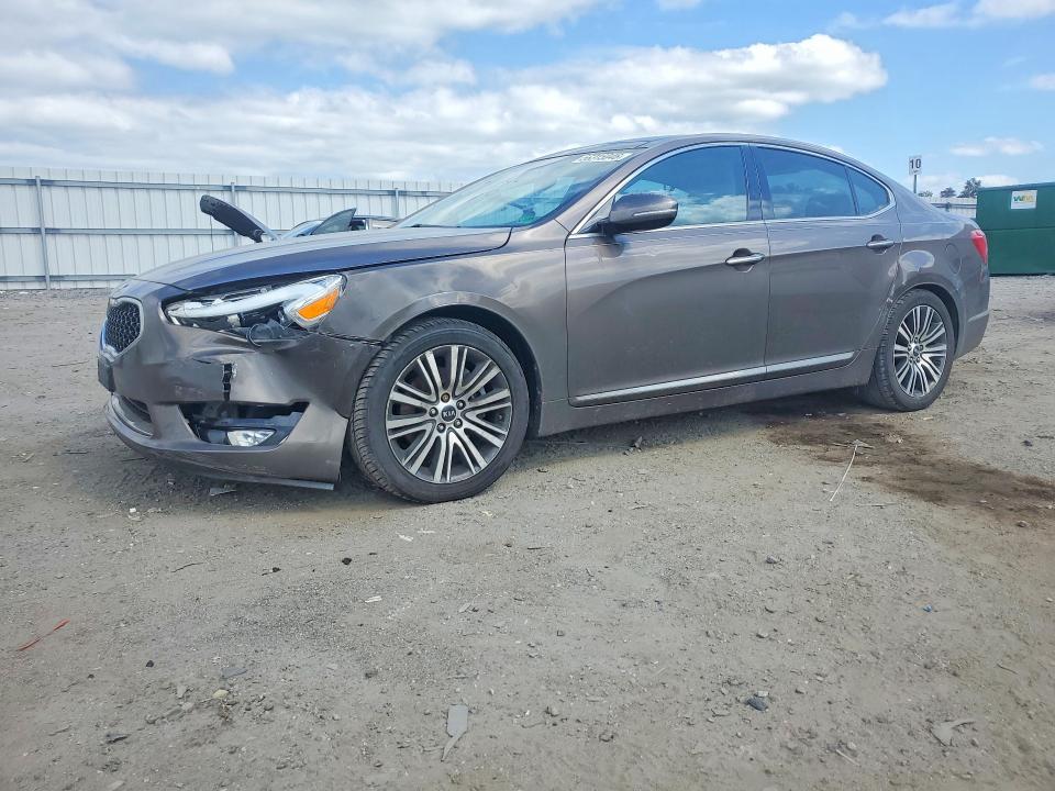 2015 Kia VIN KNALN4D75F5168254 COPART salvage auction — FRONT END, Va - Cert Of Title - Salvage, sold $1,750 on 2026-07-08 (photo 1)