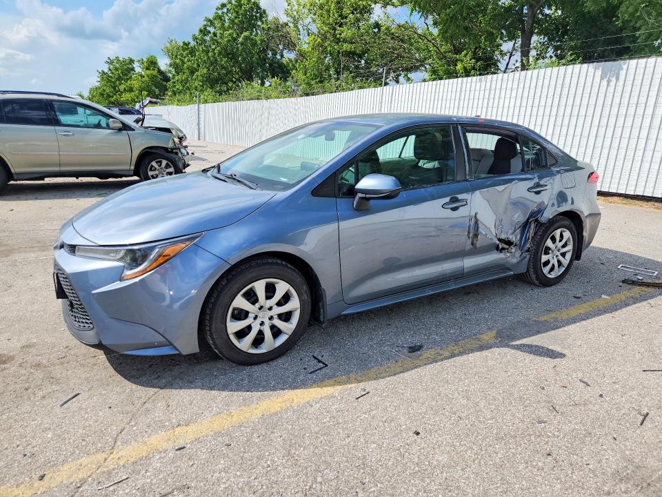 2022 Toyota VIN 5YFEPMAE6NP301226 COPART salvage auction — SIDE, Mo - Salvage Certificate Of Title, sold $7,400 on 2026-07-28 (photo 1)