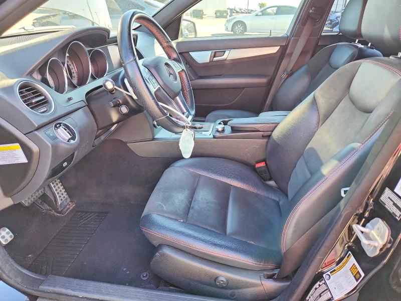 2014 Mercedes-benz C-klasse VIN WDDGF4HBXEA902687 COPART salvage auction — FRONT END, Ca - Salvage Certificate, sold $1,500 on 2026-07-20 (photo 7)