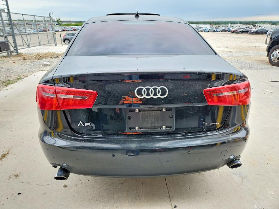 2014 Audi A6 VIN WAUFGAFC4EN065521 COPART salvage auction — FRONT END, Ne - Cert Of Title-Salvage, sold $1,800 on 2026-08-04 (photo 6)