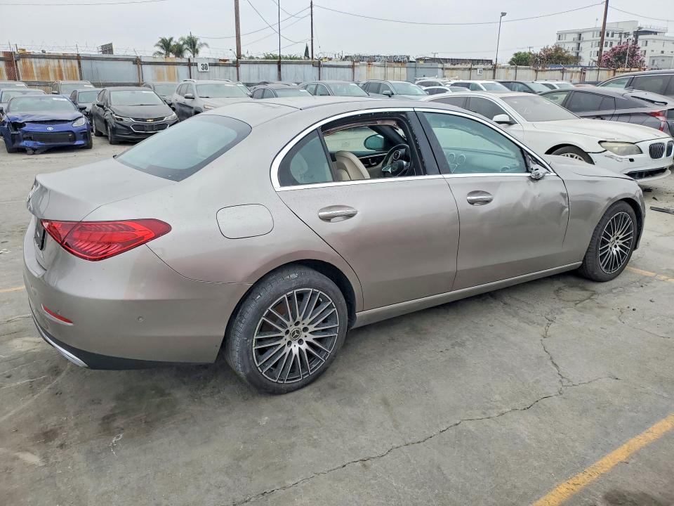2024 Mercedes-benz C class VIN W1KAF4GB8RR226433 COPART salvage auction — FRONT END, CA - SALVAGE CERTIFICATE, sold $14,800 on 2026-07-15 (photo 3)