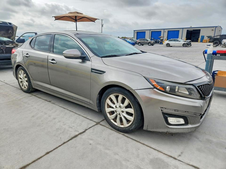 2014 Kia Optima VIN 5XXGN4A74EG289036 COPART salvage auction — FRONT END, Mt - Certificate Of Title, sold $625 on 2026-07-10 (photo 4)