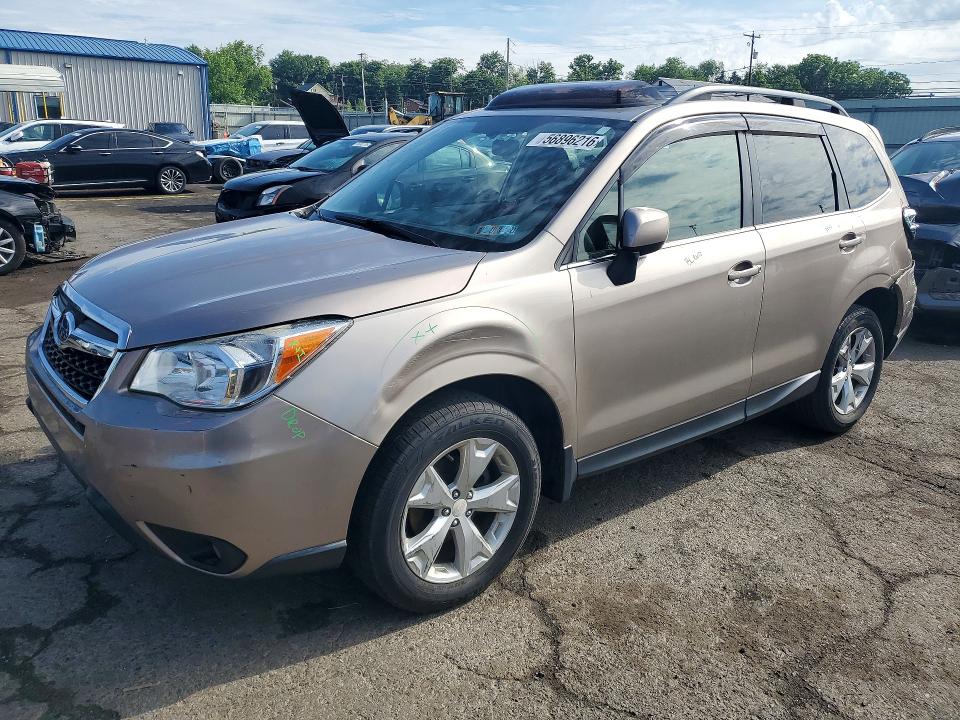 2016 Subaru Forester VIN JF2SJAKC2GH473656 COPART salvage auction — FRONT END, Pa - Certificate Of Salvage, sold $1,850 on 2026-07-02 (photo 1)