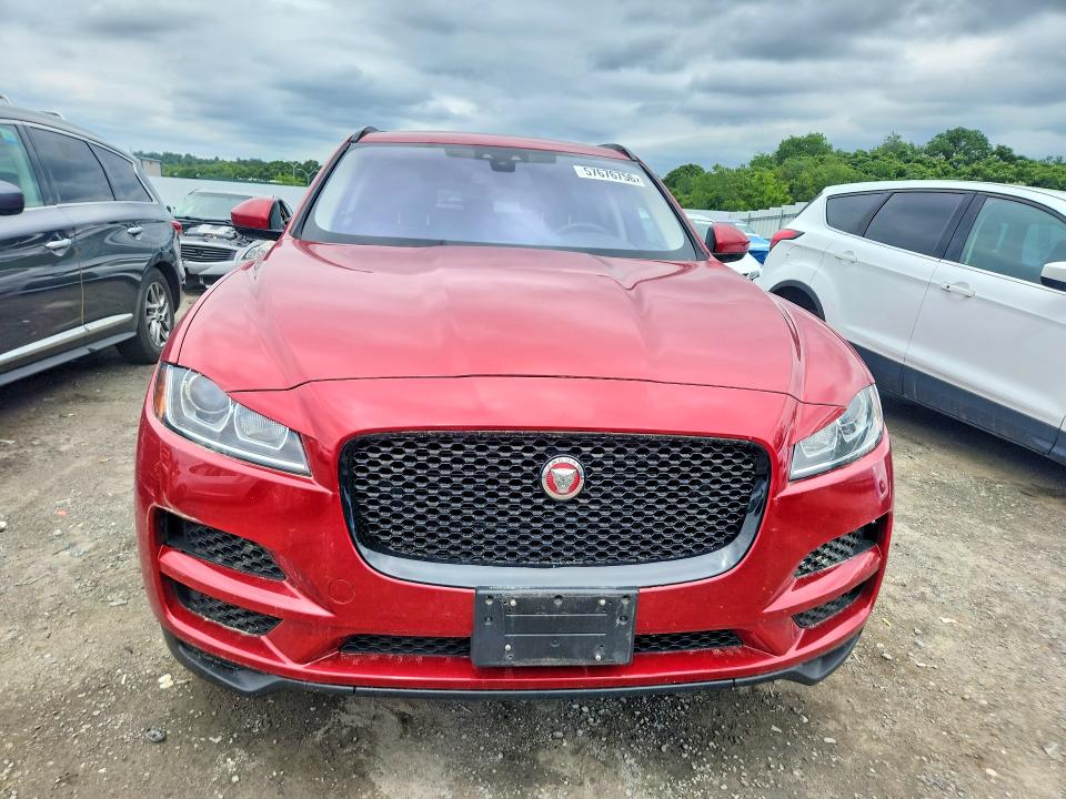 2018 Jaguar F-pace VIN SADCJ2FX7JA267100 COPART salvage auction — REAR END, Ma - Cert Of Title-Salvage, sold $3,850 on 2026-07-15 (photo 5)
