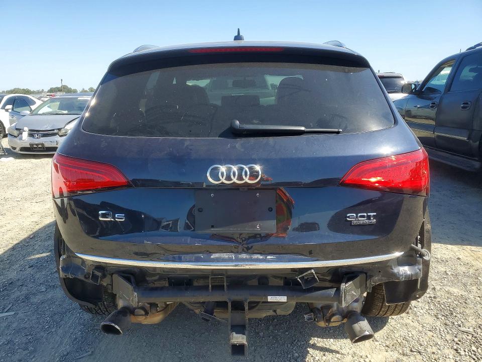 2016 Audi Q5 VIN WA1D7AFP3GA073630 COPART salvage auction — REAR END, Ca - Salvage Certificate, sold $2,200 on 2026-07-14 (photo 6)