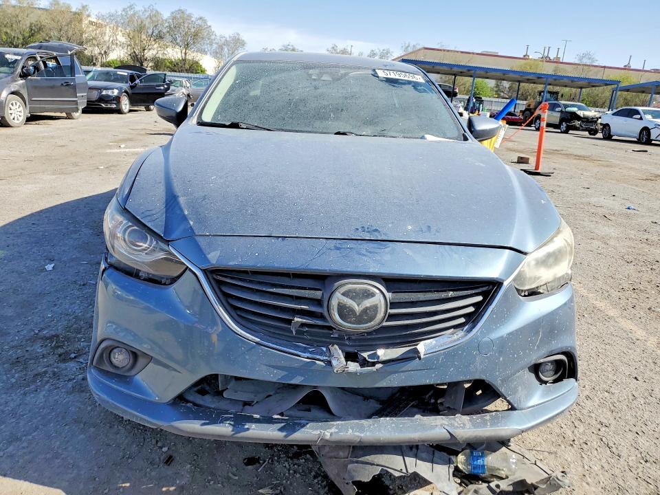 2014 Mazda 6 VIN JM1GJ1W66E1137491 COPART salvage auction — FRONT END, NV - SALVAGE TITLE, sold $150 on 2026-07-30 (photo 5)