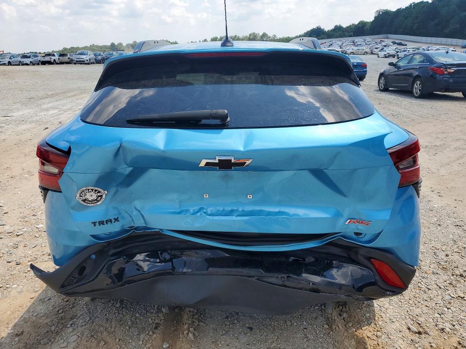 2025 Chevrolet Trax VIN KL77LJEP0SC030454 COPART salvage auction — REAR END, Ga - Cert Of Title-Salvage, sold $4,150 on 2026-07-22 (photo 6)