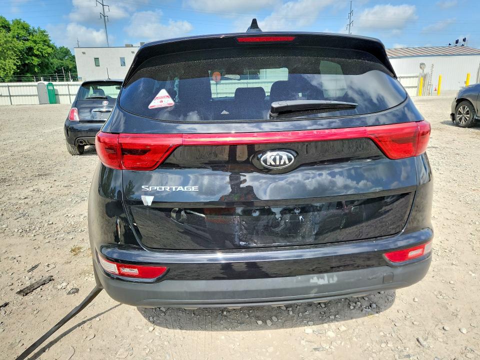 2017 Kia Sportage VIN KNDPMCAC9H7064635 COPART salvage auction — FRONT END, Oh - Cert Of Title-Salvage, sold $1,700 on 2026-07-14 (photo 6)