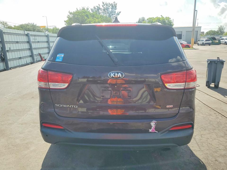 2016 Kia Sorento VIN 5XYPGDA32GG065818 COPART salvage auction — SIDE, Fl - Cert Of Title Slvg Rebuildable, sold $1,900 on 2026-07-13 (photo 6)
