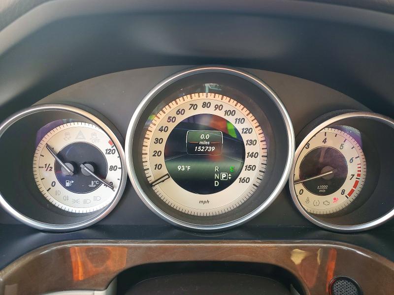 2014 Mercedes-benz E-klasse VIN WDDHF5KB0EA980804 COPART salvage auction — SIDE, TX - SALVAGE VEHICLE TITLE (P), sold $3,150 on 2026-07-17 (photo 9)