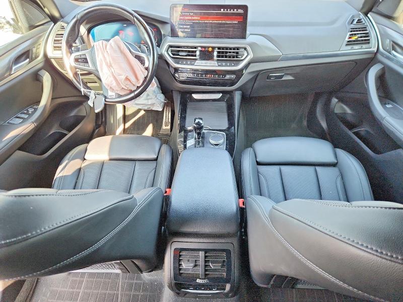 2024 BMW X3 VIN 5UX53DP09R9V39606 COPART salvage auction — FRONT END, Ny - Mv-907A Salvage Certificate, sold $15,400 on 2026-07-13 (photo 8)