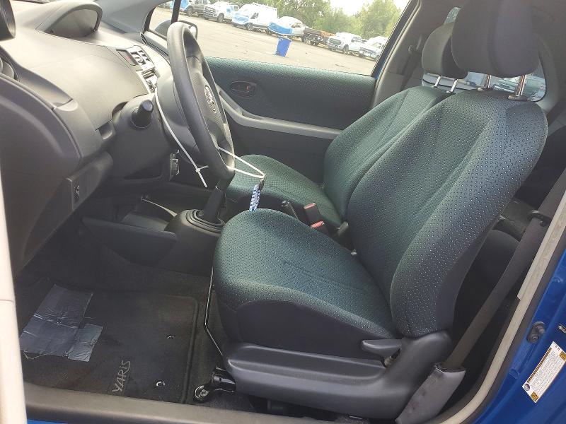 2007 Toyota Yaris VIN JTDJT923775118888 COPART salvage auction — FRONT END, OR - SALVAGE TITLE CERTIFICATE, sold $425 on 2026-07-20 (photo 7)
