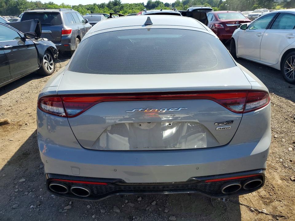 2022 Kia VIN KNAE35LDXN6116560 COPART salvage auction — FRONT END, Md - Cert Of Salvage > 75% Damage, sold $7,200 on 2026-07-27 (photo 6)