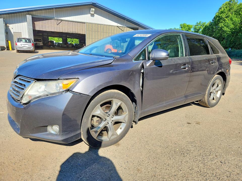 2011 Toyota Venza VIN 4T3BK3BB8BU053787 COPART salvage auction — FRONT END, Ct - Cert Of Title-Salvage, sold $2,400 on 2026-07-09 (photo 1)