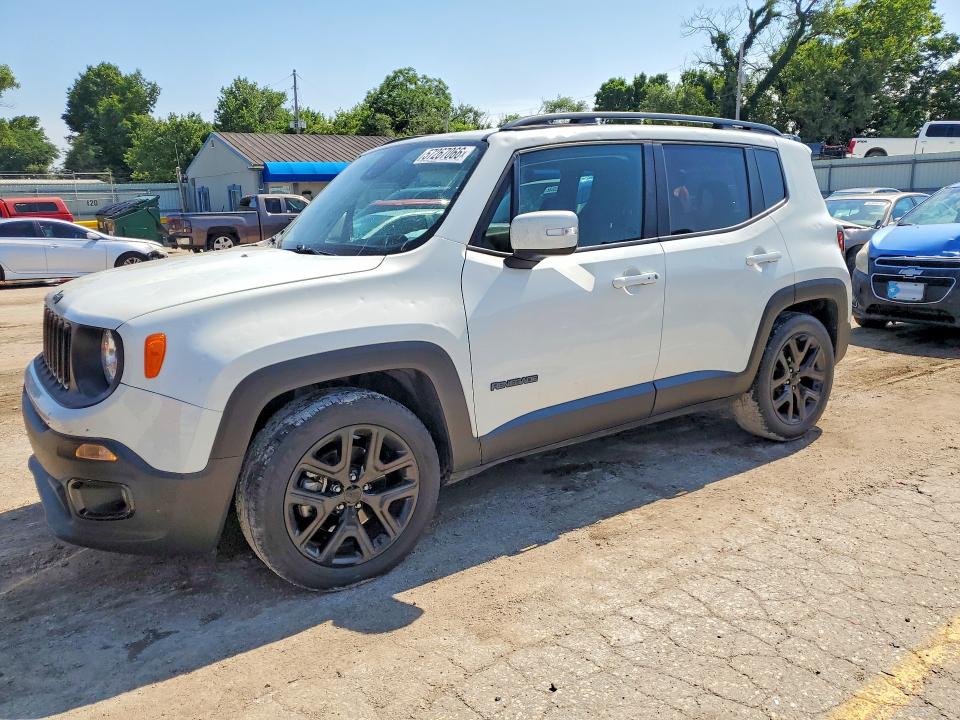 2018 Jeep VIN ZACCJABB0JPG73803 COPART salvage auction — HAIL, Ks - Cert Of Title-Salvage, sold $4,550 on 2026-08-10 (photo 1)
