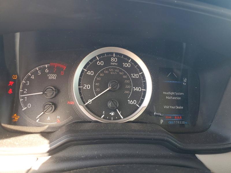 2022 Toyota VIN JTDEPMAE5N3030068 COPART salvage auction — FRONT END, CA - SALVAGE CERTIFICATE, sold $150 on 2026-07-30 (photo 9)