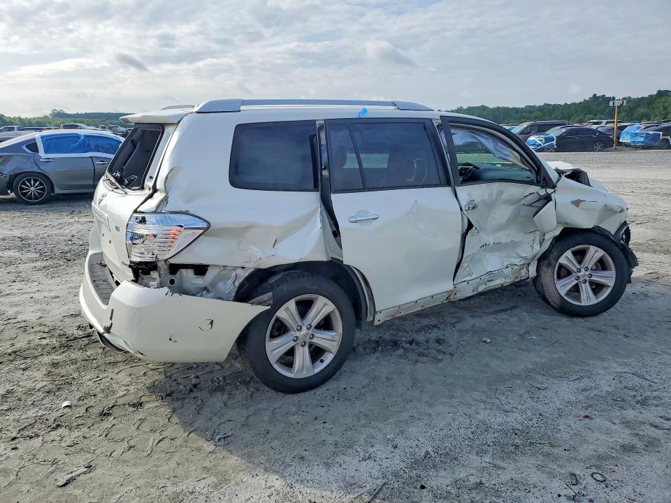2009 Toyota Highlander VIN JTEES42A392123740 COPART salvage auction — FRONT END, Sc - Cert Of Title-Salvage, sold $850 on 2026-07-27 (photo 3)