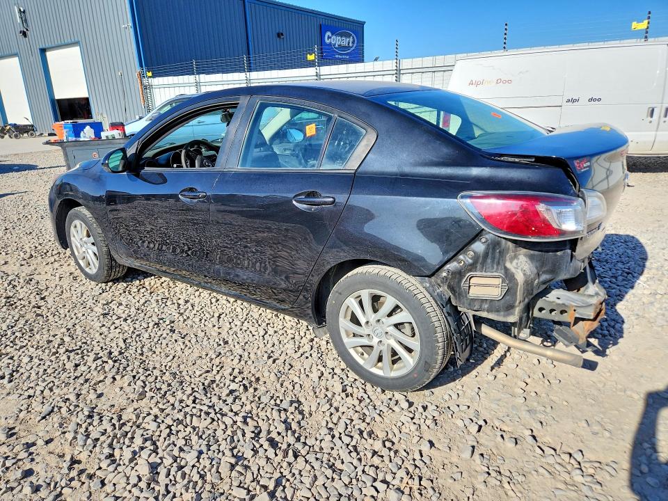 2013 Mazda 3 VIN JM1BL1UP3D1747248 COPART salvage auction — REAR END, Ut - Salvage Certificate, sold $400 on 2026-07-07 (photo 2)