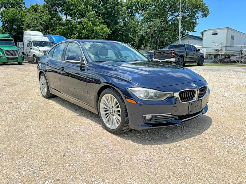 2015 BMW 3er VIN WBA3D3C54FK157700 — COPART salvage auction photo