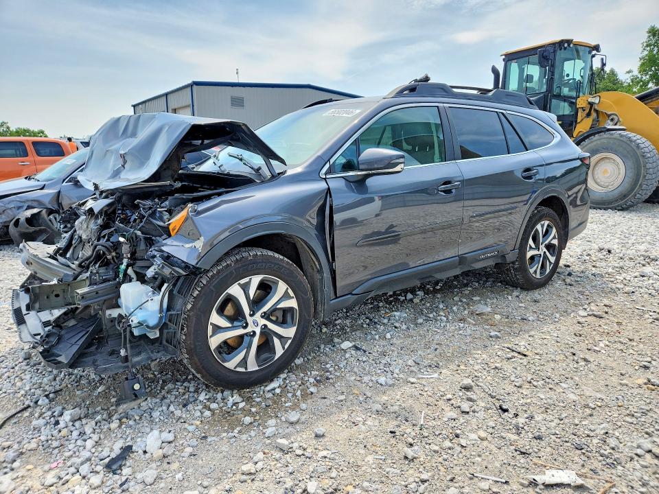 2021 Subaru Outback VIN 4S4BTAMCXM3118843 COPART salvage auction — FRONT END, Mi - Scrap Certificate Of Title, sold $3,050 on 2026-07-02 (photo 1)