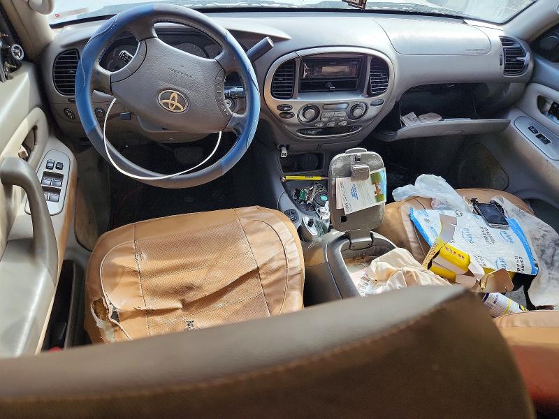 2004 Toyota Sequoia VIN 5TDZT38A74S222695 COPART salvage auction — FRONT END, La - Permit To Sell, sold $600 on 2026-07-15 (photo 8)