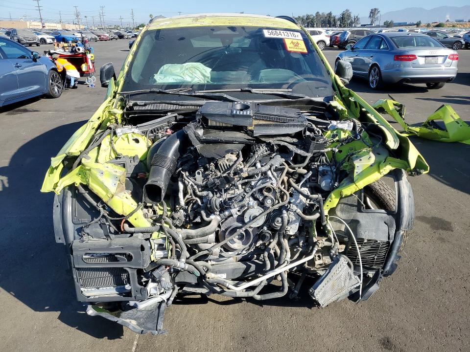 2023 BMW X4 m VIN 5YM23EC05P9T15821 COPART salvage auction — FRONT END, Ca - Salvage Certificate, sold $8,100 on 2026-07-29 (photo 5)