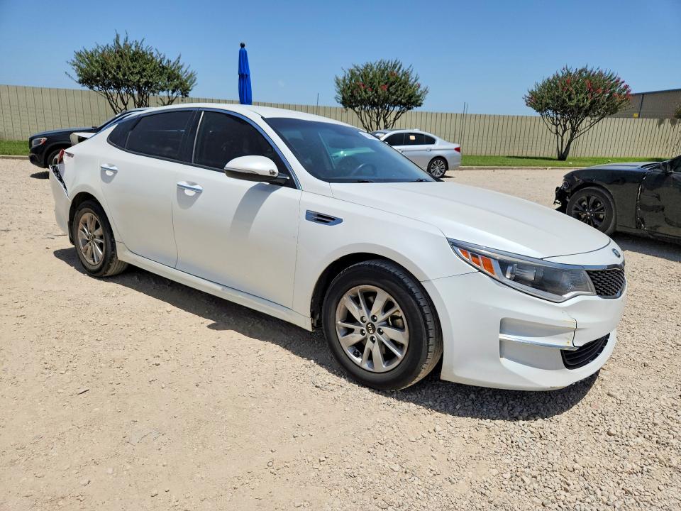 2016 Kia Optima VIN KNAGT4L38G5095954 COPART salvage auction — REAR END, Tx - Bonded Title - Salvage, sold $175 on 2026-07-23 (photo 4)