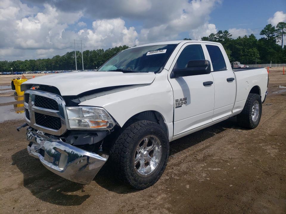 2021 Ram 1500 VIN 1C6RR6FG5MS534441 COPART salvage auction — FRONT END, Ms - Cert Of Title-Salvaged, sold $2,500 on 2026-07-10 (photo 1)