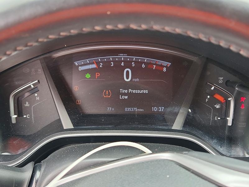2019 Honda Cr-v VIN 7FARW1H82KE009376 COPART salvage auction — FRONT END, Nc - Salvage Certificate Of Title, sold $850 on 2026-07-27 (photo 9)