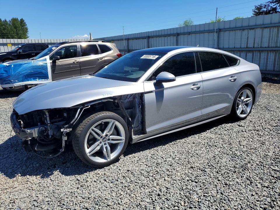 2018 Audi A5 VIN WAUFNCF55JA023735 — COPART salvage auction photo