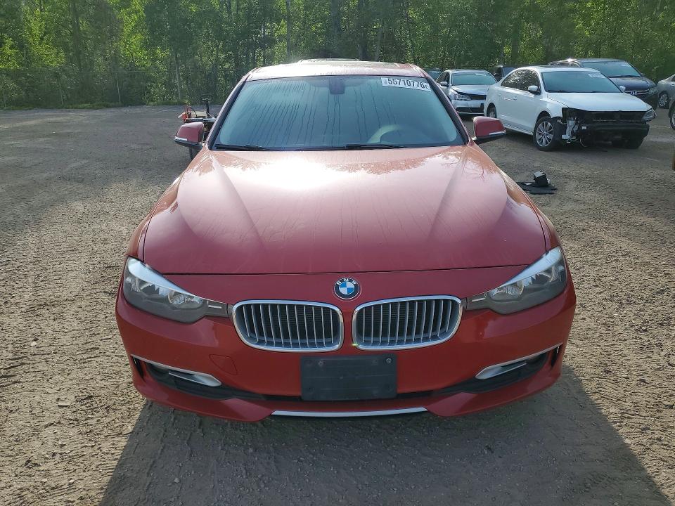 2013 BMW 3 series VIN WBA3C3C52DF979212 COPART salvage auction — REAR END, ON - PERMIT NO BRAND - UNFIT, sold $1,800 on 2026-07-16 (photo 5)