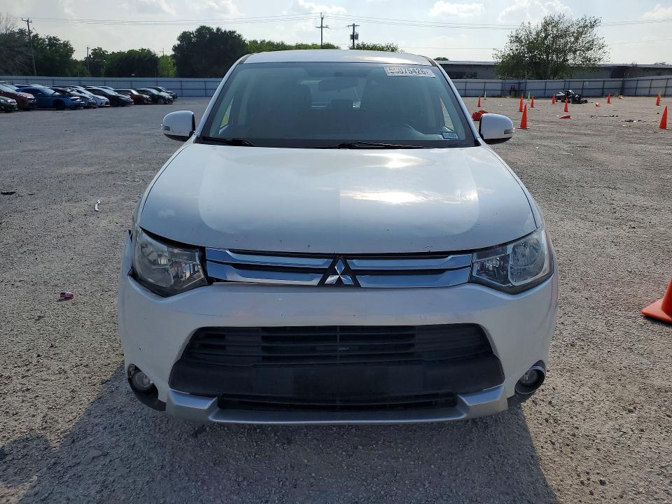 2015 Mitsubishi Outlander VIN JA4AD3A34FZ011763 COPART salvage auction — FRONT END, Tx - Salvage Vehicle Title, sold $700 on 2026-07-09 (photo 5)