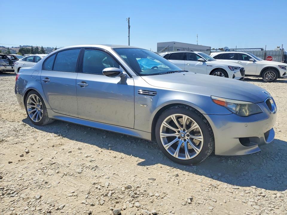 2007 BMW M5 VIN WBSNB93527CX07503 COPART salvage auction — MECHANICAL, Ca - Salvage Certificate, sold $24,100 on 2026-07-07 (photo 4)