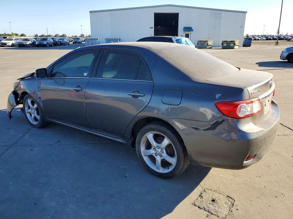 2013 Toyota Corolla VIN 5YFBU4EE8DP183247 COPART salvage auction — FRONT END, Ca - Salvage Certificate, sold $1,400 on 2026-07-20 (photo 2)