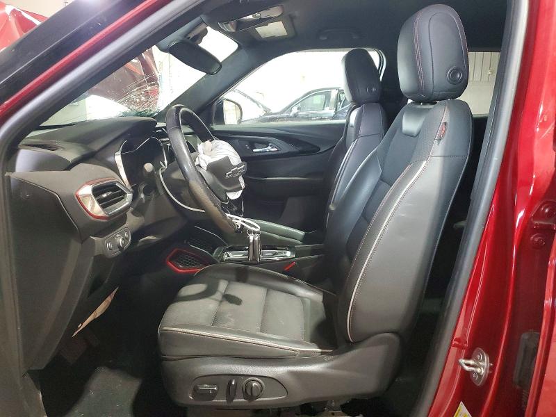 2021 Chevrolet Trailblazer VIN KL79MUSL1MB082001 COPART salvage auction — FRONT END, Pa - Certificate Of Salvage, sold $1,400 on 2026-07-06 (photo 7)