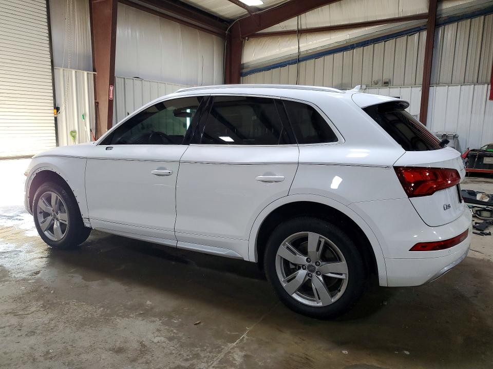 2018 Audi Q5 VIN WA1BNAFY2J2113185 COPART salvage auction — FRONT END, Pa - Certificate Of Salvage, sold $7,400 on 2026-07-29 (photo 2)