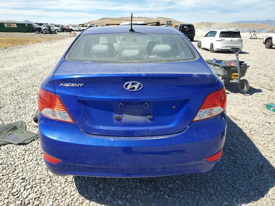 2014 Hyundai VIN KMHCT4AE1EU685627 COPART salvage auction — MINOR DENT/SCRATCHES, Ut - Cert Of Title-Rebuilt/Restored, sold $950 on 2026-07-07 (photo 6)