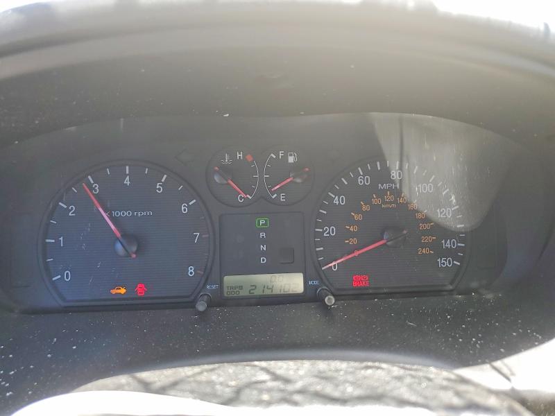 2002 Hyundai Sonata VIN KMHWF35H12A642390 COPART salvage auction — ALL OVER, CA - SALVAGE CERTIFICATE, sold $150 on 2026-07-24 (photo 9)