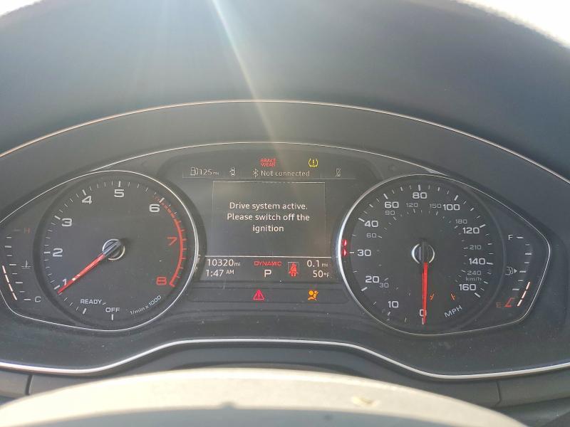 2024 Audi A4 VIN WAUDAAF49RN011588 COPART salvage auction — FRONT END, NY - MV-907A SALVAGE CERTIFICATE, sold $11,800 on 2026-09-04 (photo 9)