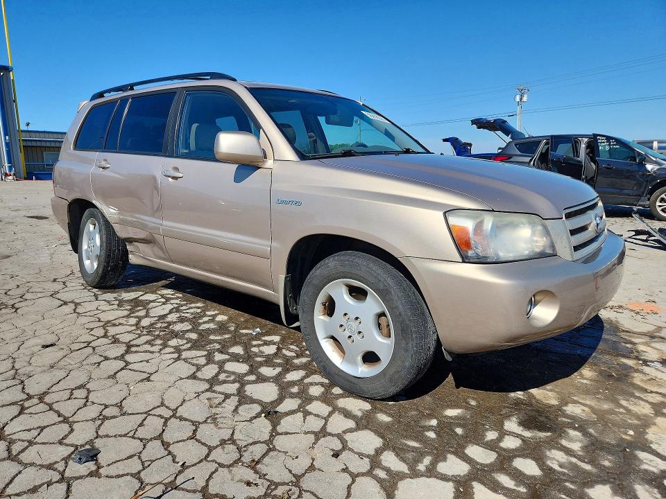 2004 Toyota Highlander VIN JTEDP21A940009703 COPART salvage auction — SIDE, Tn - Salvage Certificate, sold $675 on 2026-07-27 (photo 4)